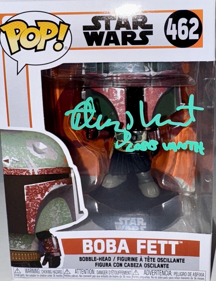 Timothy Olyphant Signed Funko Pop #462 "Boba Fett / Cobb Vanth" (Star Wars) - SWAU